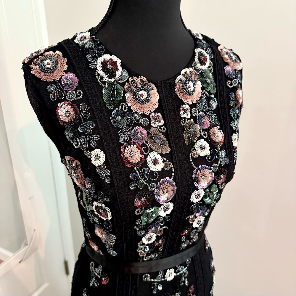 Needle & Thread Floral Ombré Embellished 
Gown. Only worn one time.